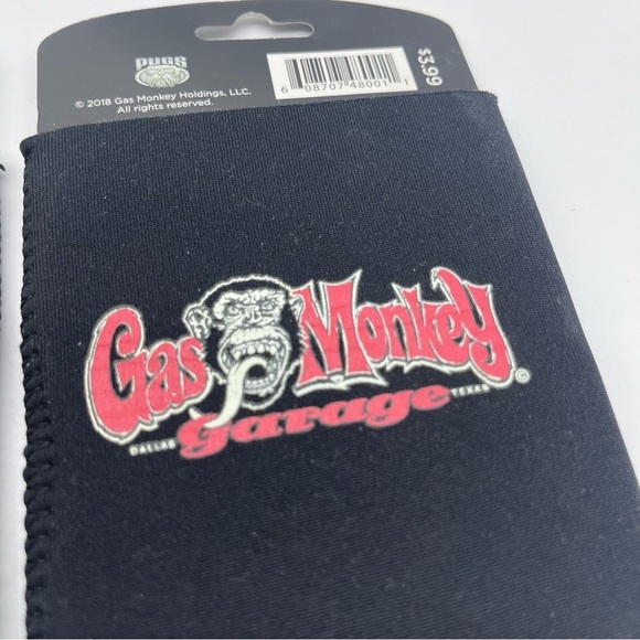 Gas Monkey Koozies Set of Two Black New - Picture 11 of 11